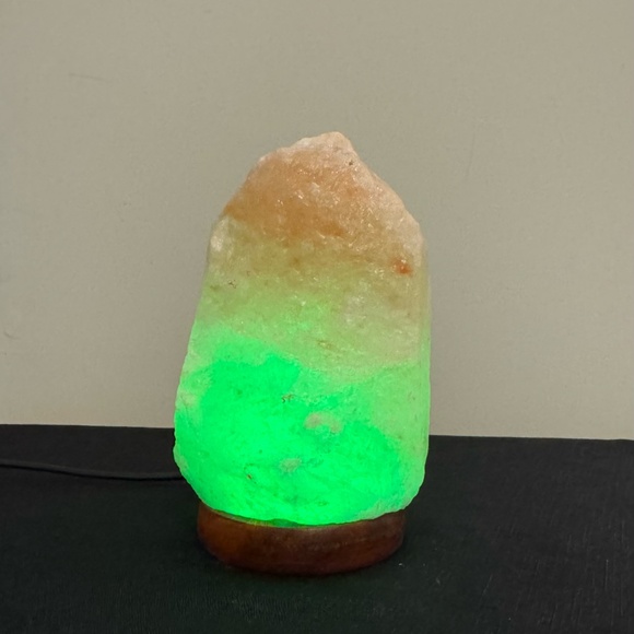 Color Changing Himalayan Salt Lamp - Salt Lamp Nightlight - Salt Lamp for Desk - Picture 7 of 9